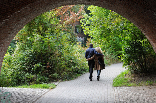 couple walking